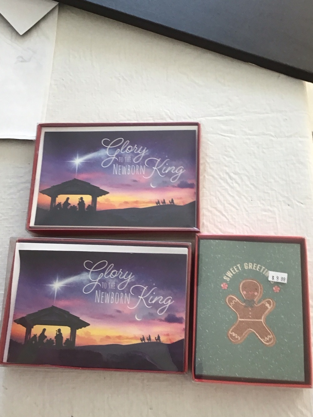 Recollections Red Holiday Cards and Envelopes Set totals 40 cards New ##